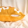 REGALWOVEN Velvet Embroidery Flowers Soft Decorative Farmhouse Pillowcases 2 Pcs - 3 of 4