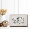 Kendrick Home Happy Halloween Witches Wall Art White - 2 of 4