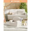 Kids Couch, 2-in-1 Convertible Toddler Sofa Chair, Soft Fold Out Couch Lounger - 3 of 4
