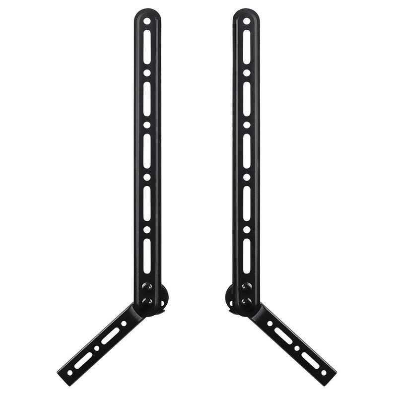 Mount-It! Universal Sound Bar TV Mount Bracket For Mounting Above & Under TV | For Sonos, Samsung, Sony, Vizio | Adjustable Arm Fits 23 to 65 Inch TVs, 1 of 9