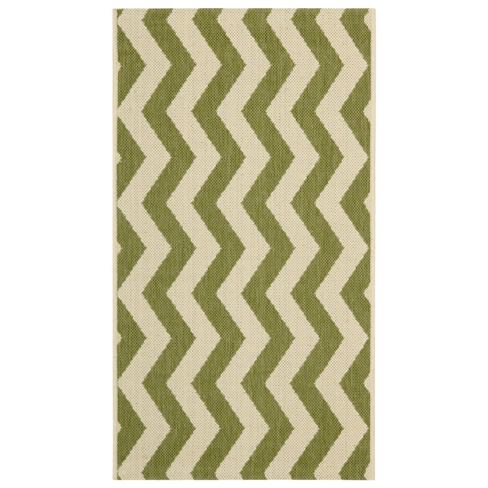  Courtyard Ayden Chevron Outdoor Rug
