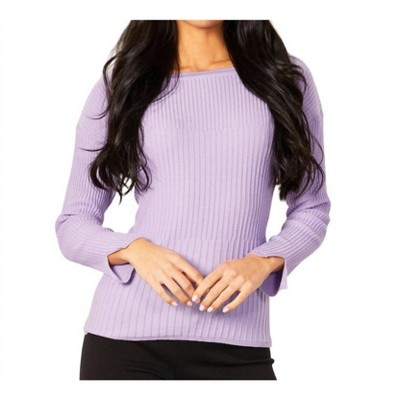 Women's Ribbed Crew Neck Top - Angel Apparel
