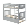 Max & Lily Twin over Twin Bunk Bed with Trundle - 3 of 4