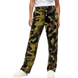 ADR Women's Soft Warm Fleece Pajama Pants, Long Lounge Bottoms - 1 of 3
