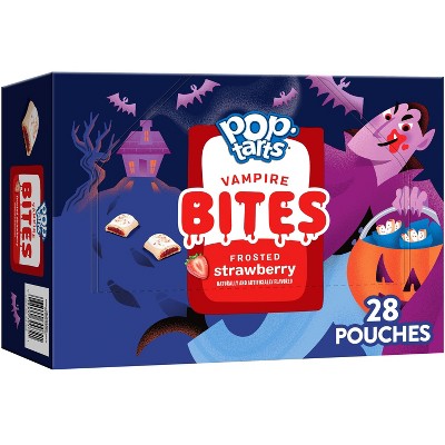 Pop-Tarts Bites Frosted Strawberry Vampire Bites - 28ct / 25.6oz