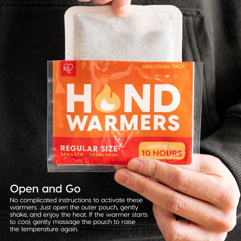 IRIS USA Individual Pack Disposable Hand Warmers, Body Warmers, 4 of 8