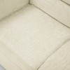 TiramisuBest Loveseats Sofa Bed with Pull-out Bed,Adjsutable Back and Two Arm Pocket,Beige (54.5"x33"x31.5") - 3 of 4