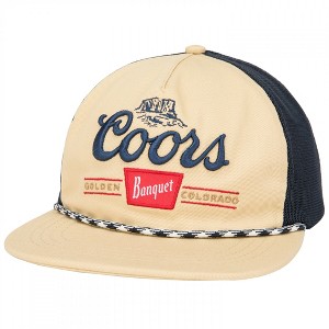 Adult Coors Golden Banquet Plateau Snapback Rope Hat - 1 of 4