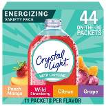 Crystal Light On The Go Energy Variety Pack - 44ct Packets