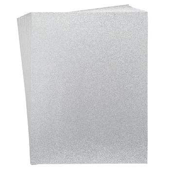 96 Sheets White Metallic Shimmer Paper for Printer, Letter Size