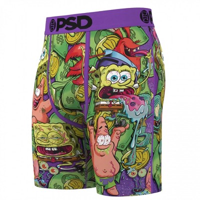 Mens SpongeBob SquarePants Krust Bank PSD Boxer Briefs