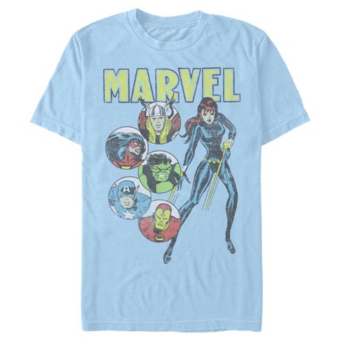 Men's Marvel Distressed Avengers Icons T-Shirt - image 1 of 4