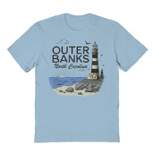 Rerun Island Men's Outer Banks Short Sleeve Graphic Cotton T-shirt