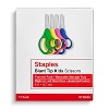 TRU RED Staples Teacher Pack 5" Kids Blunt Tip Stainless Steel Scissors Straight Handle Right and - 4 of 4