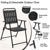 Yaheetech 8pcs Foldable Dining Chairs with Metal Frame - 4 of 4