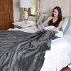 Catalonia Large Fleece Blanket Throw for Bed Couch Sofa, Super Soft Fuzzy Cozy Fleece Plush Lined Throws, Cozy Caring Gift for Woman Man, 60x80 Inches - 2 of 4