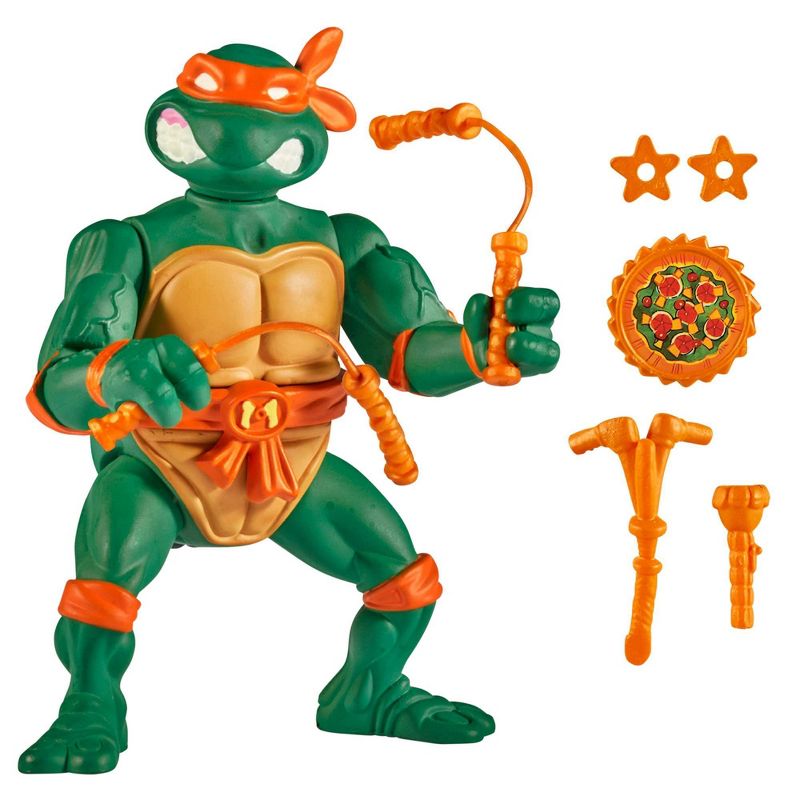 Teenage Mutant Ninja Turtles 4&#34; Michelangelo Action Figure, 2 of 8