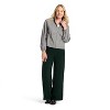 Women's Brushed Cinched Waist Zipped Jacket - A New Day™ - 3 of 4