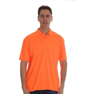 At The Buzzer Men’s Polo Shirt – Short‑Sleeve Golf & Tennis Top - 1 of 3