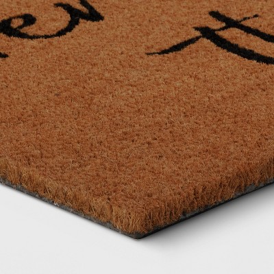 1&#39;6&#34;x2&#39;6&#34; &#39;Here Comes The Sun&#39; Doormat Natural - Threshold&#8482;