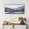 48" x 24" Panoramic Landscape Hand Embellished Framed Wall Canvas Gold - Tyler & Finn - 2 of 4