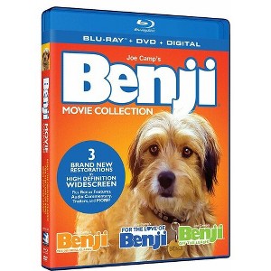 Benji Movie Collection - BD + DVD + Digital (Blu-ray) - 1 of 1