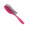 Bass Brushes BIO-FLEX Detangler Hair Brush Patented Pure Plant Handle Flexible Nylon Pins - 3 of 4