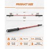 45 Lbs Barbell, 7 Ft Bar for Weightlifting and Power Lifting for Squats, Deadlifts, Presses, 1500 Lbs Weight Capacity Barbell Bar - 2 of 4