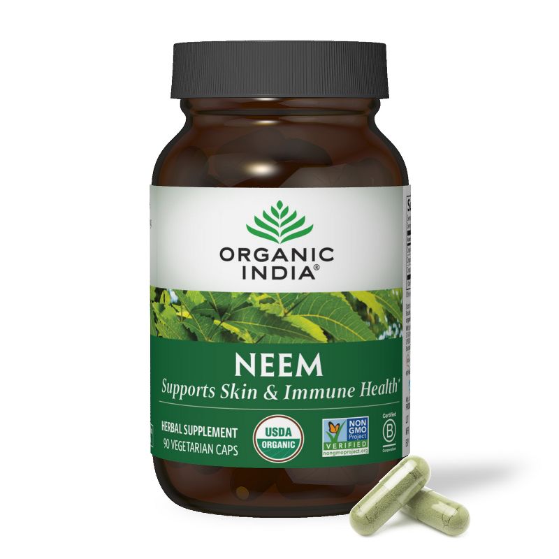 ORGANIC INDIA Neem Herbal Supplement, 1 of 2