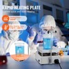 VEVOR Magnetic Stirrer Hot Plate, Max 716°F/380°C, 0-2000 RPM Hot Plate with Magnetic Stirrer, 3000mL Hot Plate Stirrer, Support Stand - 4 of 4