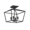 Savoy House Townsend 4 - Light Semi-Flush Mount in  Matte Black - image 2 of 4