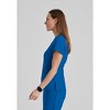 Grey's Anatomy by Barco Classic Women's Riley 3-Pocket Mock Wrap V-Neck Srub Top - 3 of 4