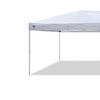 Z-Shade 20 by 10 Foot Instant Pop Up Event Canopy Tent, White & Z-Shade Durable Plastic Circular 5 Pound Canopy Tent Leg Weight Plates, Set of 4 - image 4 of 4