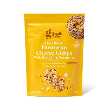 Parmesan Cheese Crisps with Everything Seasoning - 2.12oz - Good & Gather™