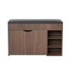 Shelbie 12 Pair Shoe Storage Bench - 2 of 4