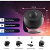 Aukfa 4K Galaxy Projector - 12 Replaceable Star Discs, Night Light for Bedroom, Kids & Home Theater | Timed Starry Sky Ceiling Projector, Room Decor - 3 of 4