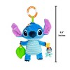 Disney Baby Stitch, Stitch Ohana On-the-Go Soft Activity Toy - 4 of 4