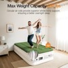 Itopfox Air Mattress with Built-in Pump, Twin Blow Up Mattress, Quick Self Inflatable with Double Air Chamber, Strong Support for Camping, Home - 2 of 4