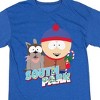 South Park Christmas Stan Marsh and Sparky Women's Royal Blue Heather Sleep Pajama Shirt - 2 of 2