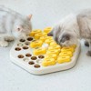 Mewoofun Pet Toy Dog Puzzle Toy and Food Puzzle Feeder for IQ Training, for Small, Medium or Large Smart Dogs, Yellow, 16.06"*13.62"*2.28" - 2 of 4