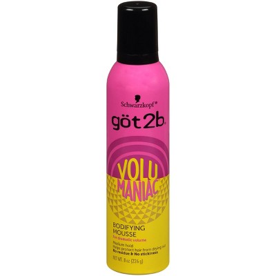 Got2B Volumaniac Bodifying Hair Mousse - 8oz