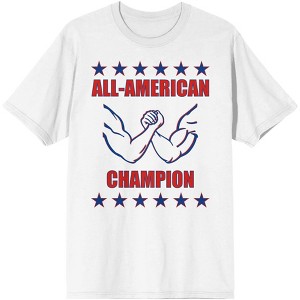 Americana All-American Champion Men's White T-Shirt - 1 of 3