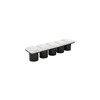 Meridian Furniture,Pavilion Boucle Fabric Bench - 4 of 4