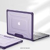 SaharaCase Heavy-Duty Raider Series 13.6" Laptop Case with Stand Shock Absorbing Purple Oasis - 3 of 4