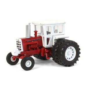 Spec Cast 1/64 1974 White 2255 Tractor with Cab & Duals Red Scheme with Silver Lettering Toy Tractor Times 38th Anniversary Cust-2039 - 1 of 4