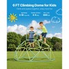 VEVOR Climbing Dome, 6FT Geometric Dome Climber for Kids, 600LBS Loading Indoor/Outdoor Jungle Gym Playground, Blue&Green - 3 of 4