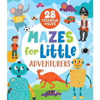 Maze Book For Kids Ages 4-8: School Zone Beginner Levels
