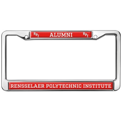 Rensselaer Polytechnic Institute Alumni Full Size Standard License Plate Metal Frame