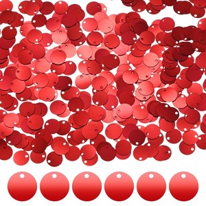 Unique Bargains PVC Lightweight Durable Bend-Resistant Sequin Embellishments 1980 Pcs - 1 of 4