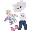 Dress Along Dolly Rainbow Unicorn Outfit for American Girl Doll - 3 of 4